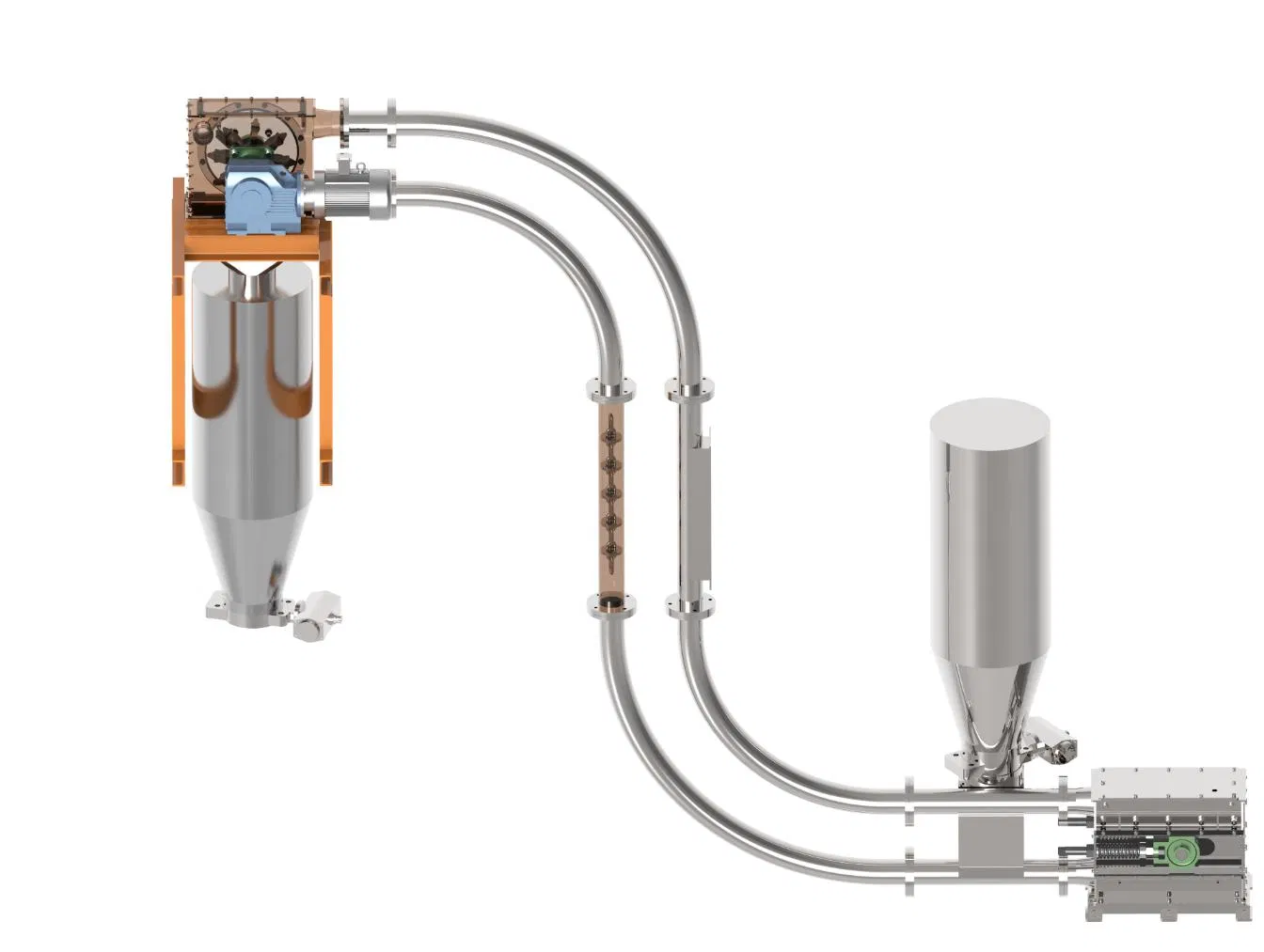 Advanced Tubular Drag Chain Conveyor System for Efficient Material Handling