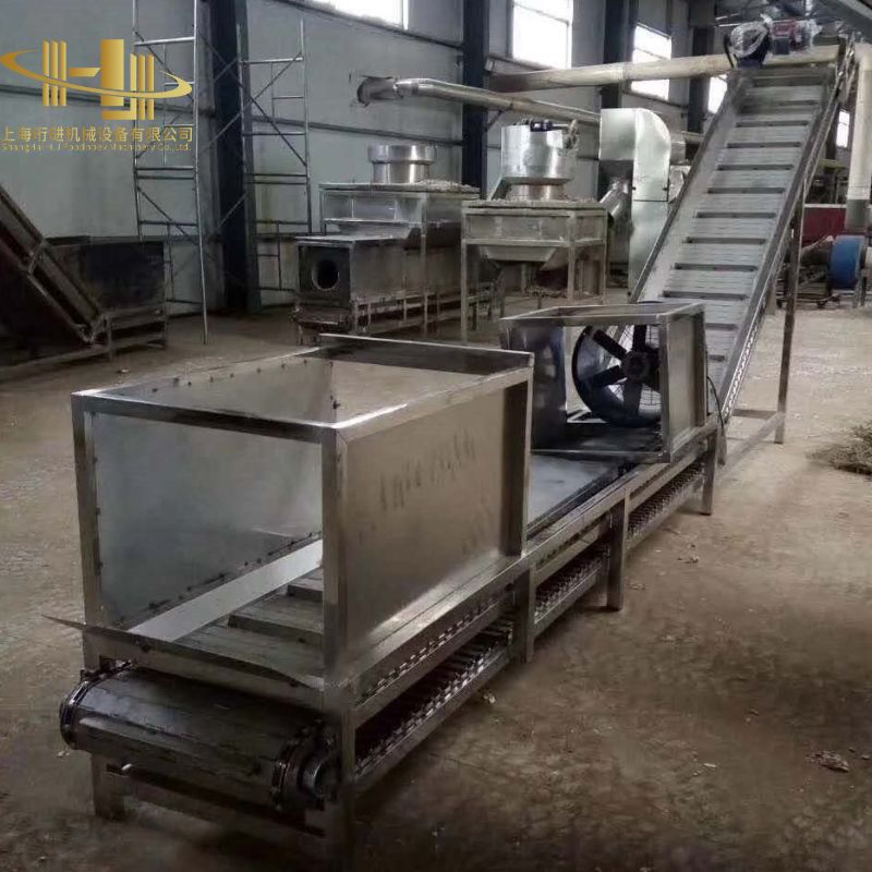 Durable Stainless Steel Belt Conveyor System with Corrosion Resistance for Food Processing