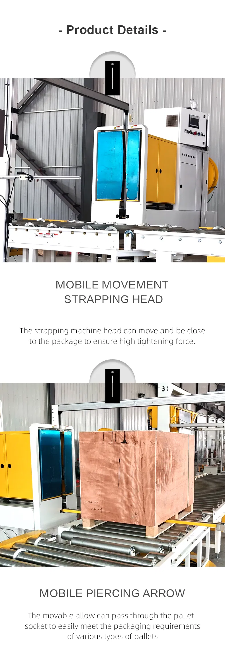 Motorized Turntable Strapping