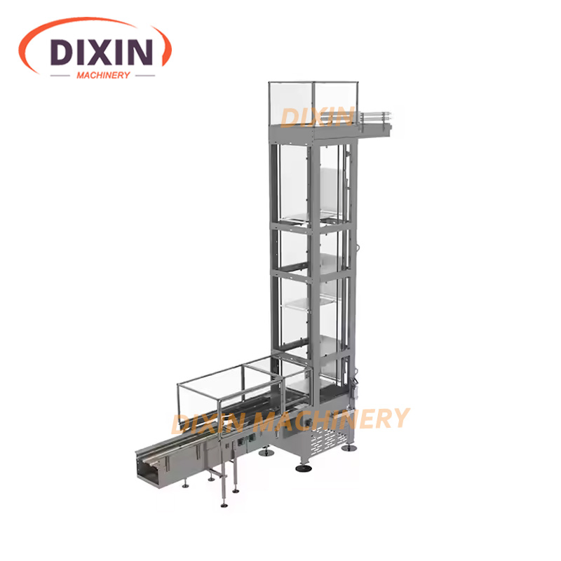 Factory Customized Z Type Vertical Lifting Conveyor Price Continuous Vertical Lift Conveyor System