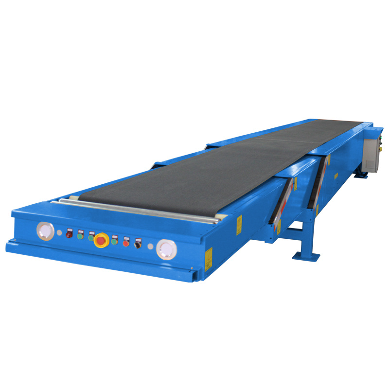Truelisort Stainless Steel Automatic Telescopic Conveyor Belt System for Enhanced Efficiency