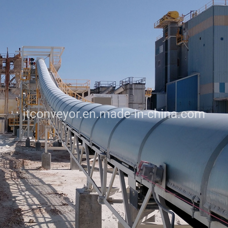 Konweyour Quarry Crusher Aggregate Sand Stone Rock Belt Conveyor System