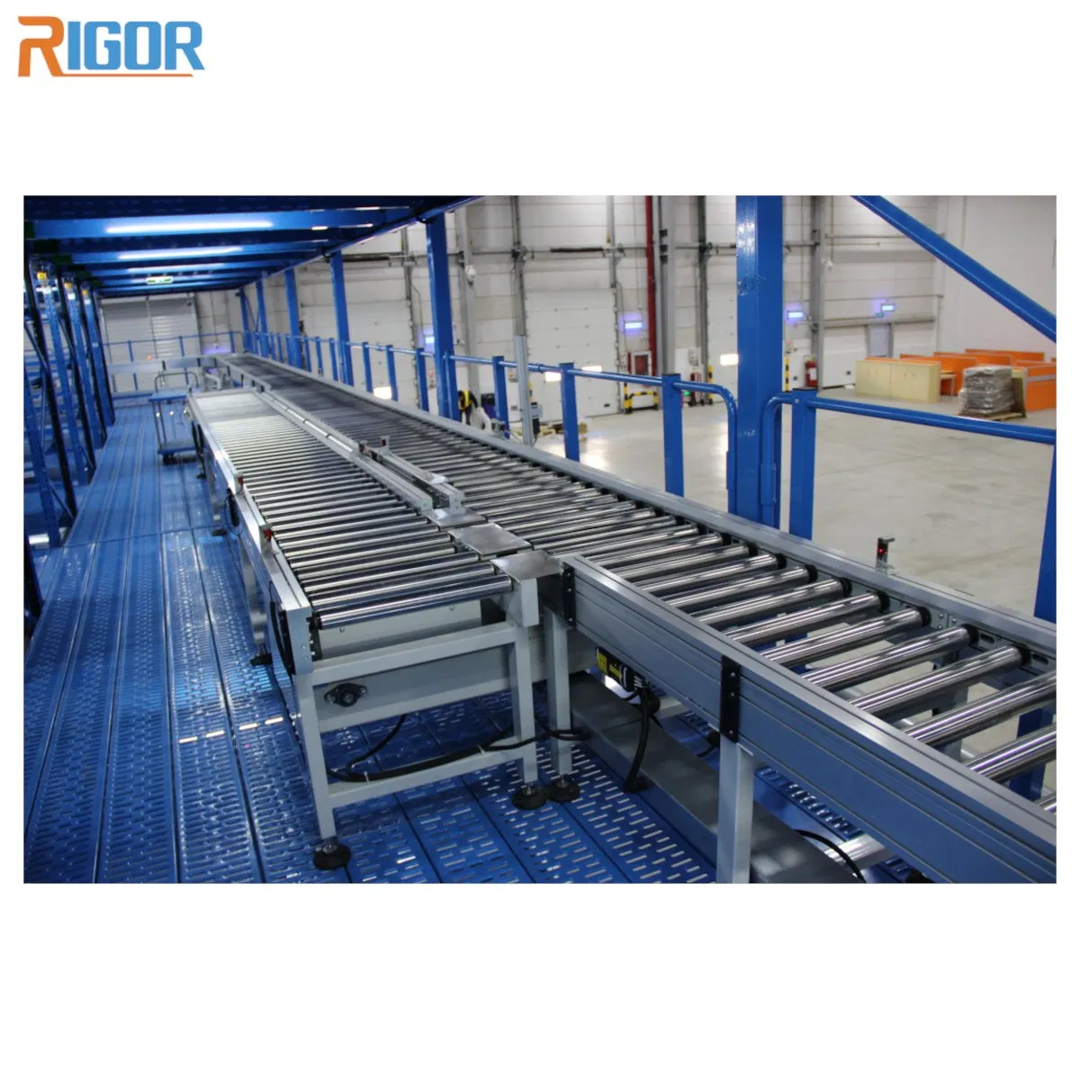 Industrial Conveyor Roller System Light Duty Conveyor System Box Transfer Unit for Warehouse Solutions