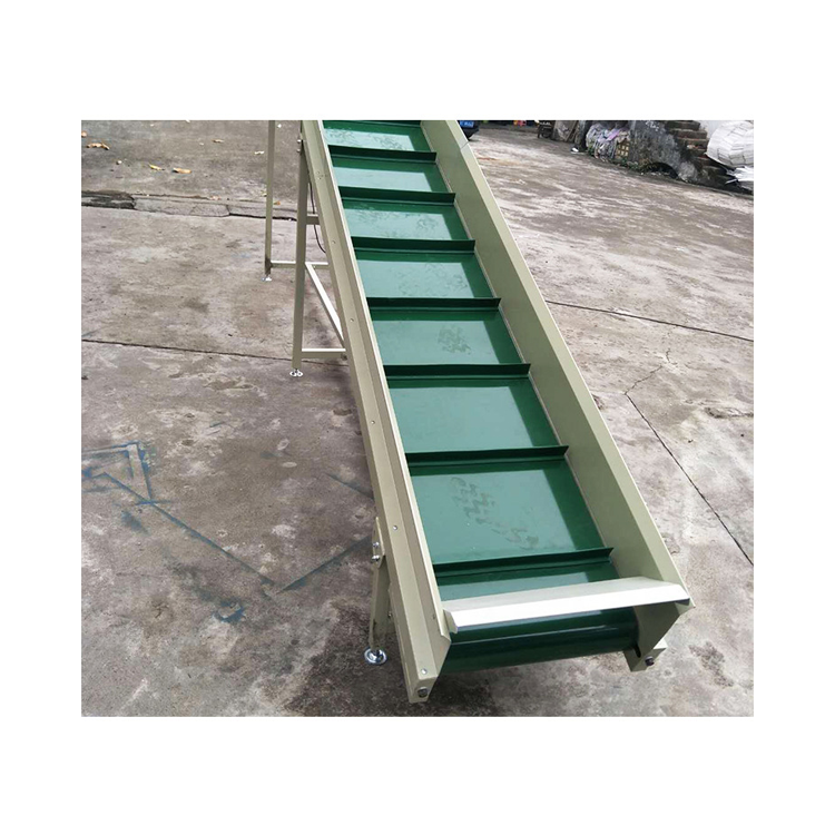 Ramp Conveyor Packaging Conveyor of E-commerce Warehouse Assembly Line Belt Conveyor