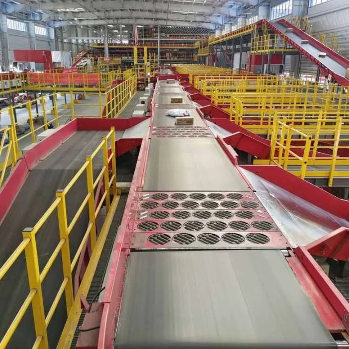 Parcel Sorter Conveyor System Package Box Bag Sort Conveyor Sorting Conveyor System