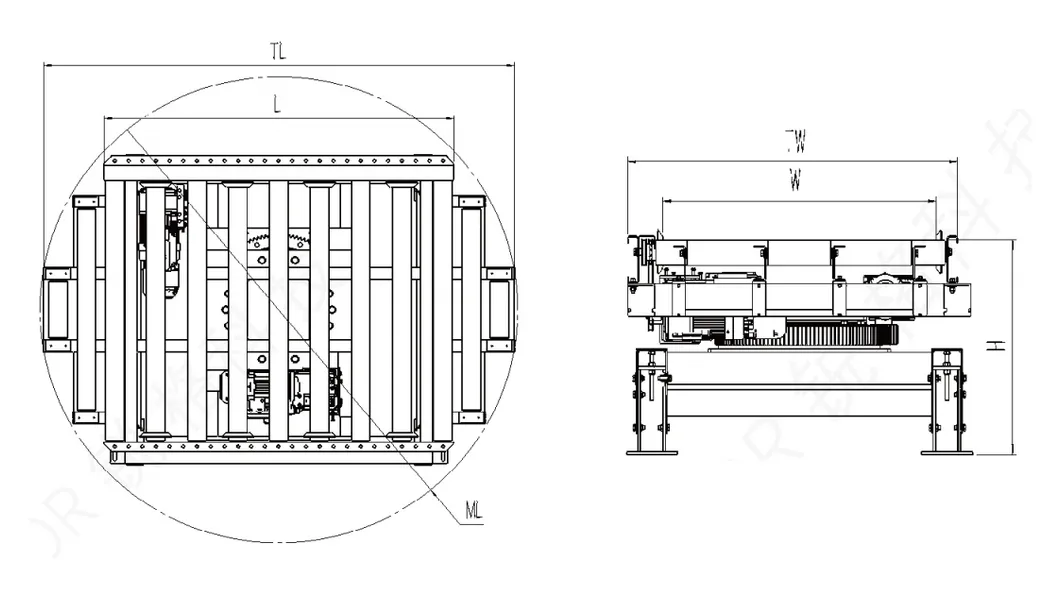 Roller Turntable Conveyor System