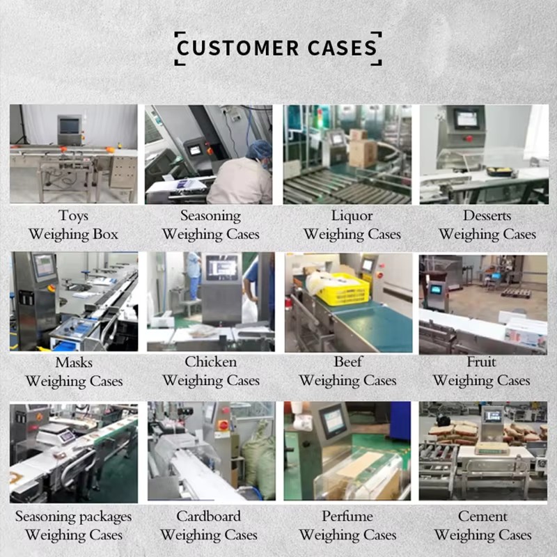Heavy Duty Conveyor Checkweigher Industrial Automatic Multi-Stage Weight Sorting Machine for High-Volume Production Lines
