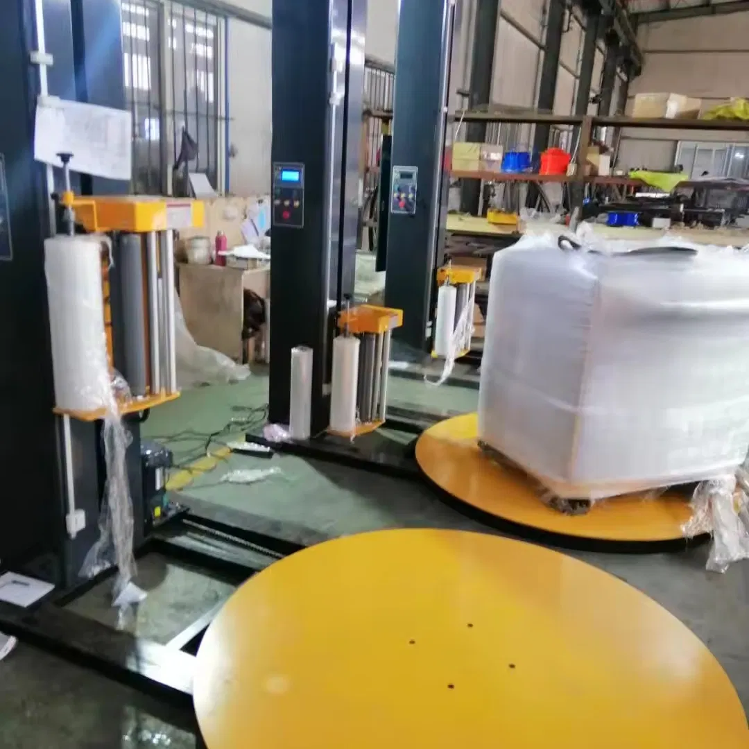 Pallet Wrapping Machine Conveyor Line for Logistics