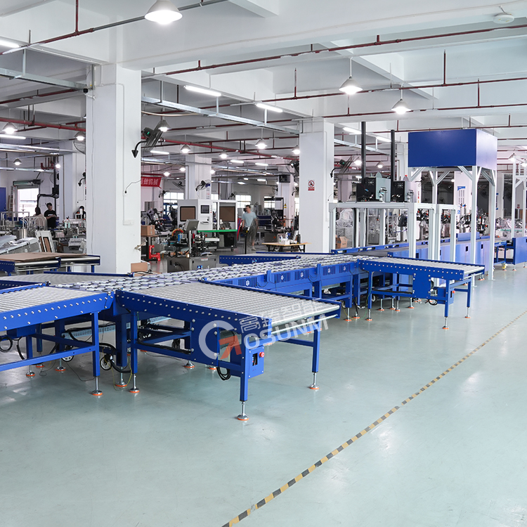 Logistic Barcode Scan Parcel Track Trace Dynamic Conveyor Automated Sorting Machine AI Dws System Weighing Conveyor