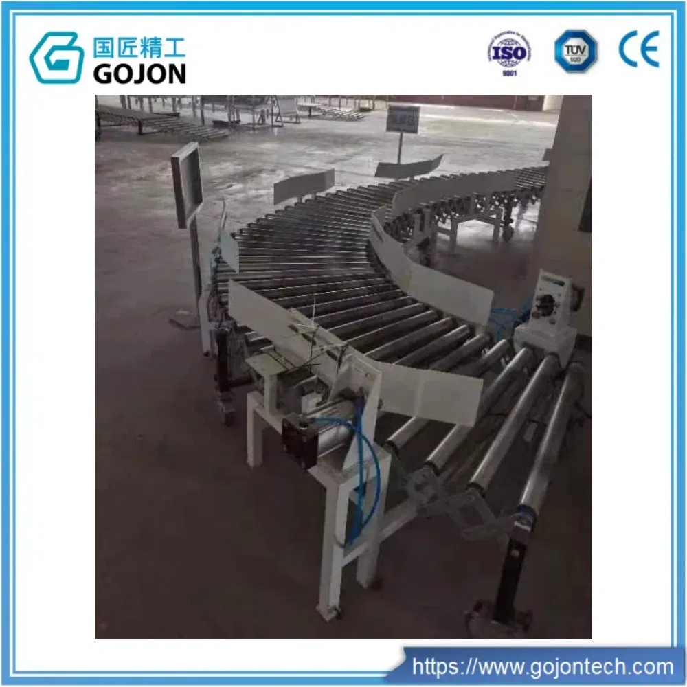 Electric Powered Telescopic Conveyor System with Fast Speed Thick Sliding Plate for E-Commerce Parcel Sorting Delivery Conveyor