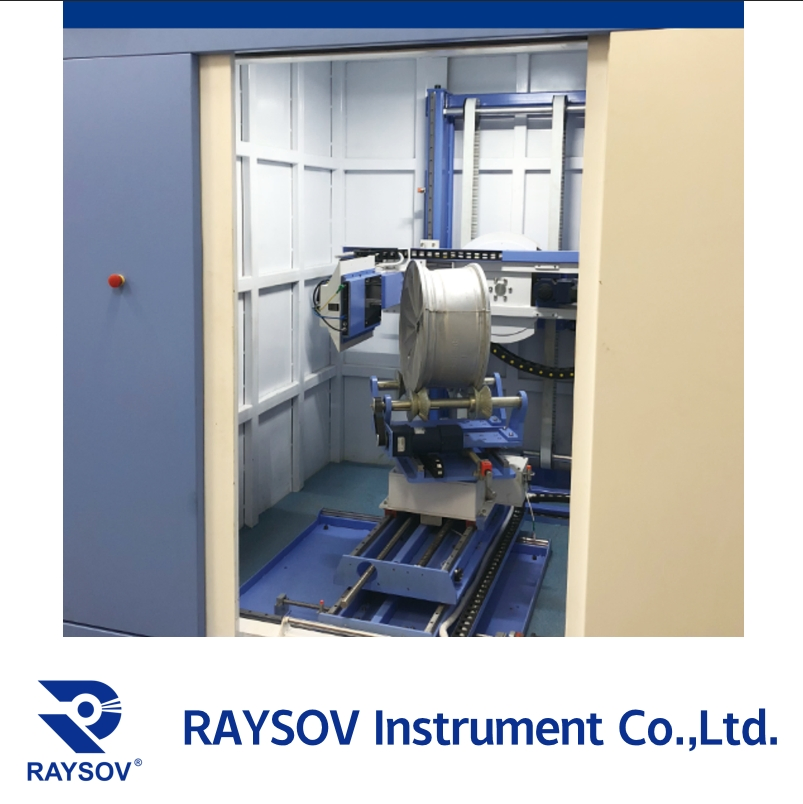 Cutting-Edge Chain Conveyor NDT System for Wheel Testing