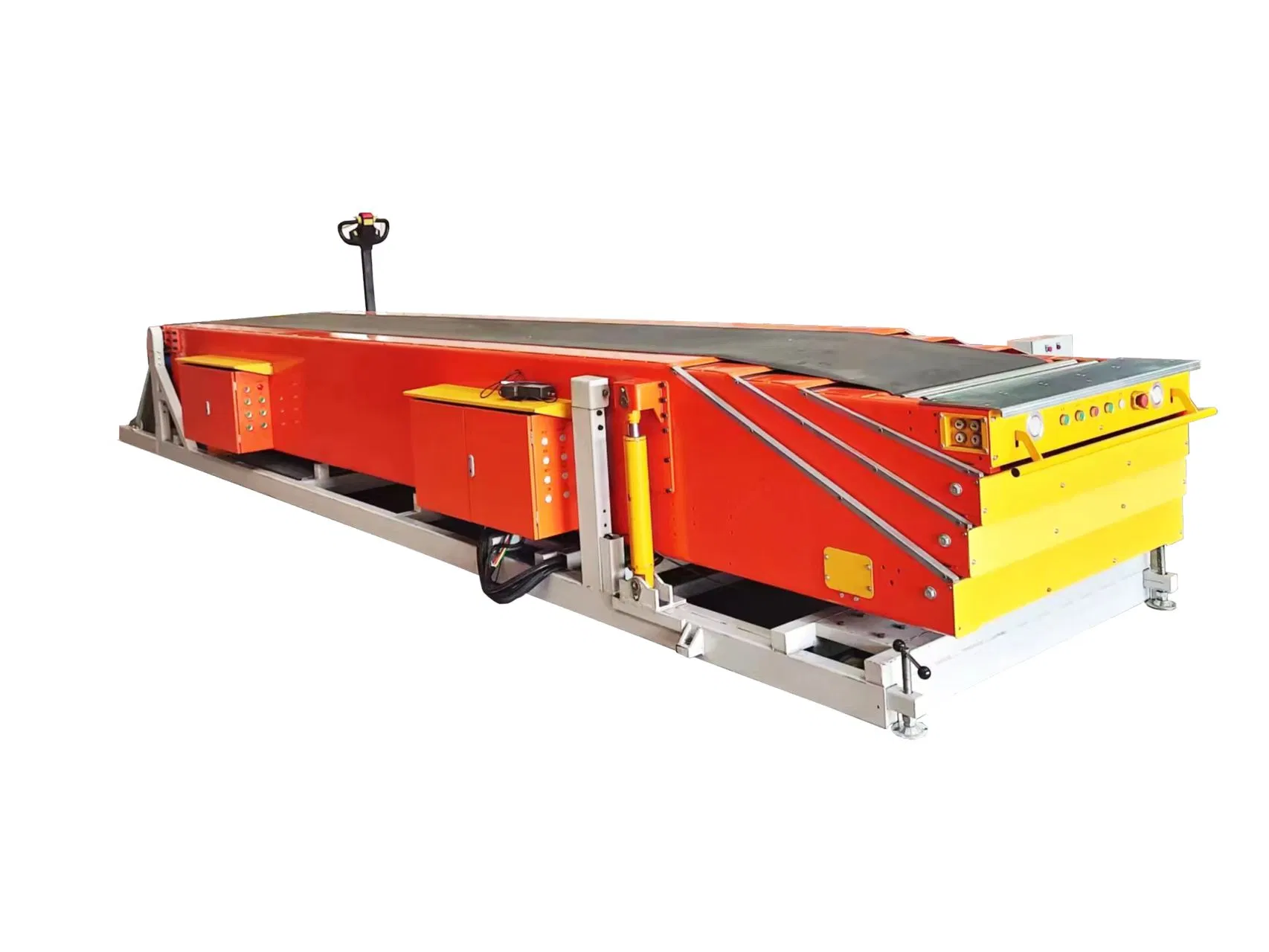 Truelisort High Efficiency Telescopic Conveyor System with Custom Fixed Stainless Steel Belt