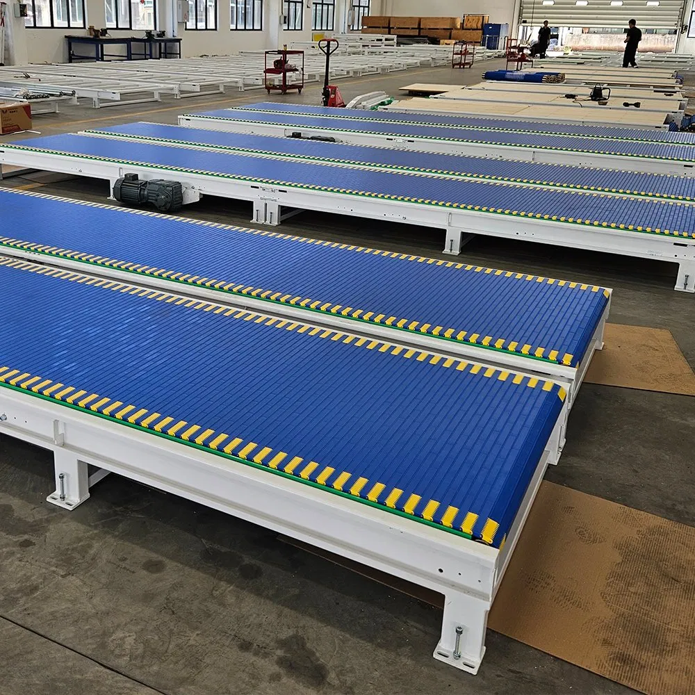 Custom Conveyor System for Corrugated Paperboard Packaging Line