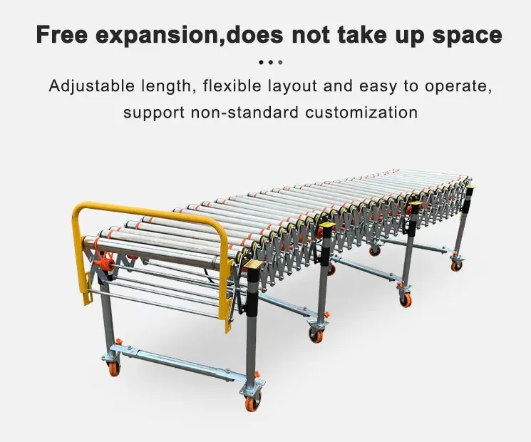 Flexible Turn Roller Conveyor