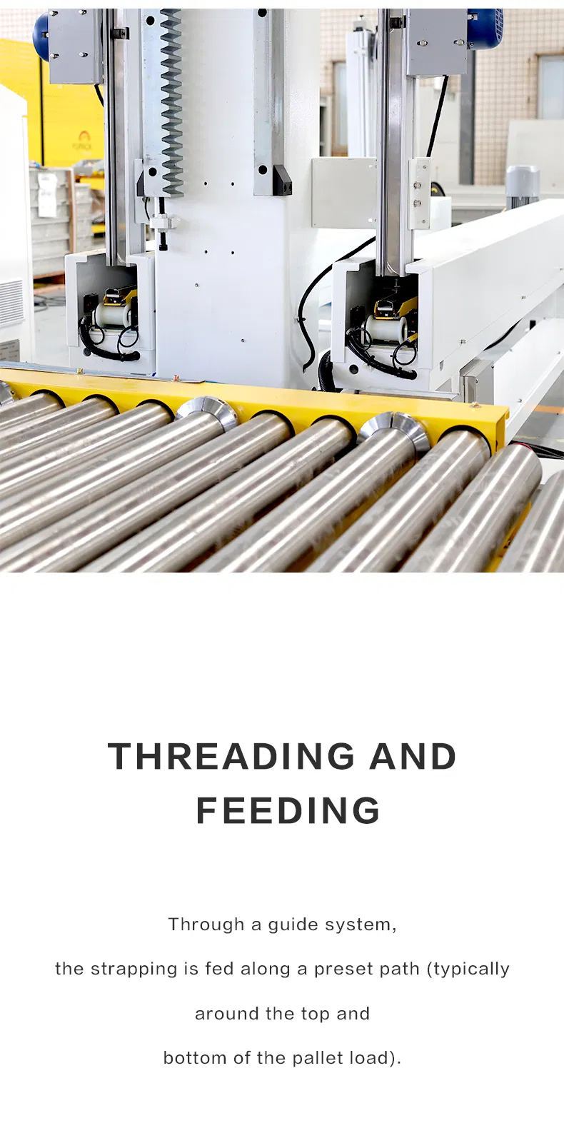 End of Line Corrugated Board Packaging System with Automatic Strapping and Conveyor Integration
