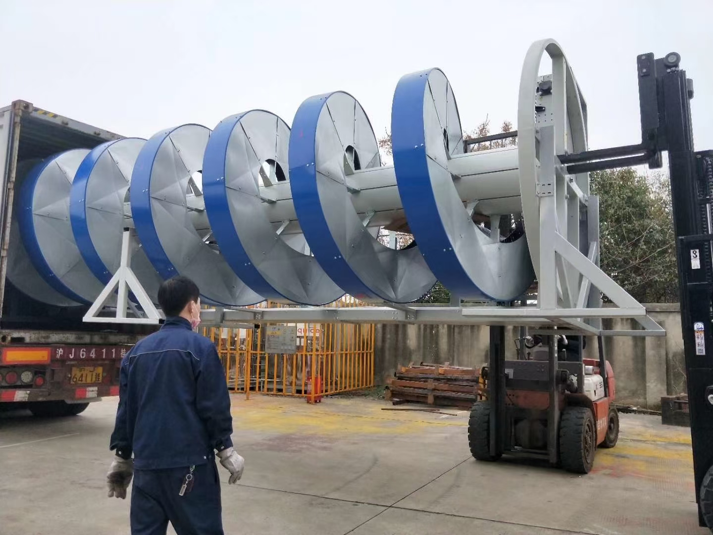 New Modular Spiral Conveyor with Quick-Assembly for Manufacturing Plant and Retail Applications Flexible Production