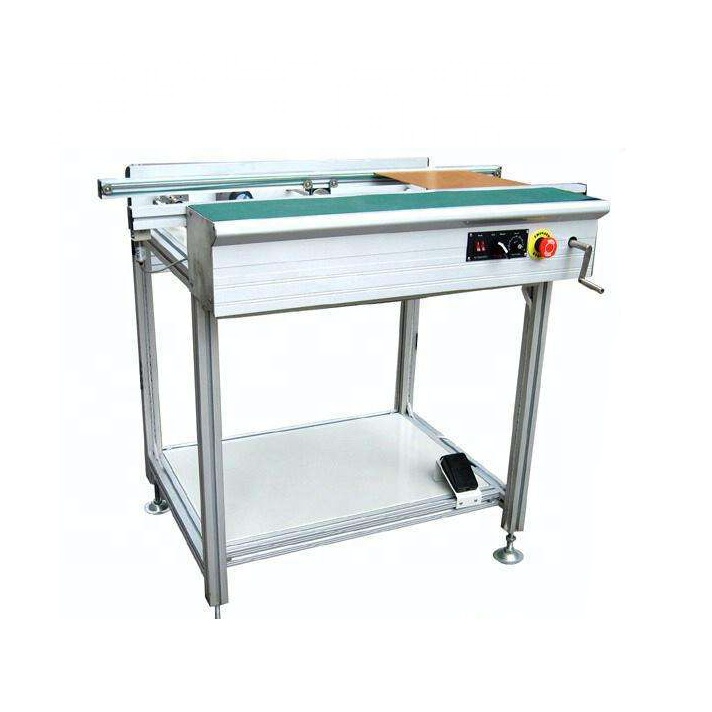 Automated PCB Conveyor System with Vision Inspection for AOI Quality Control