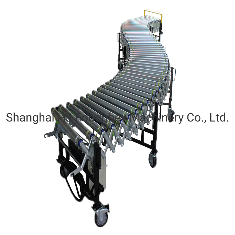 Motorized Flexible Powered / Gravity Expandable Roller Conveyor