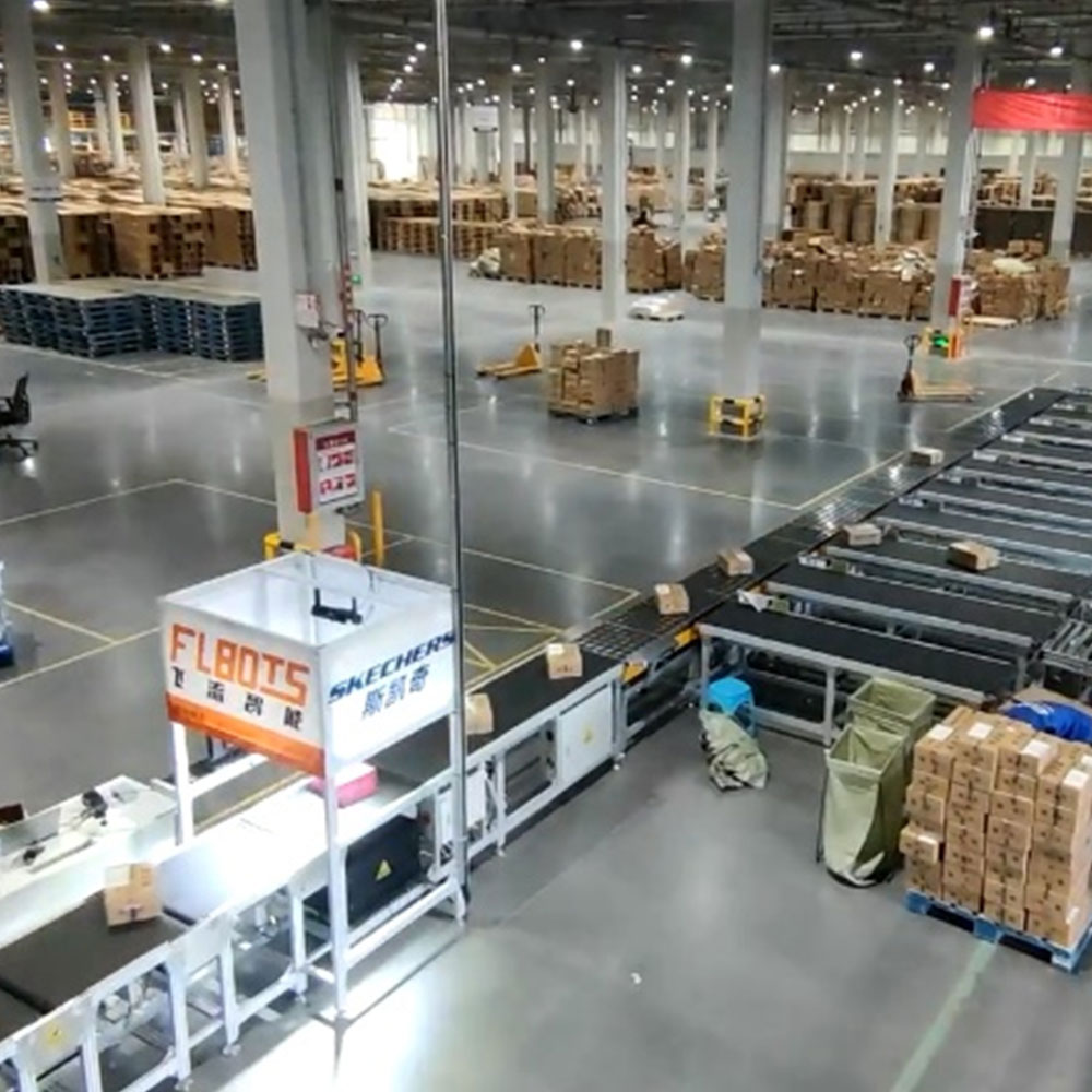 High-Speed Balance Swivel Parcel Sorter Conveyor with Precise Sorting System Smooth Conveying for E-commerce Distribution Center