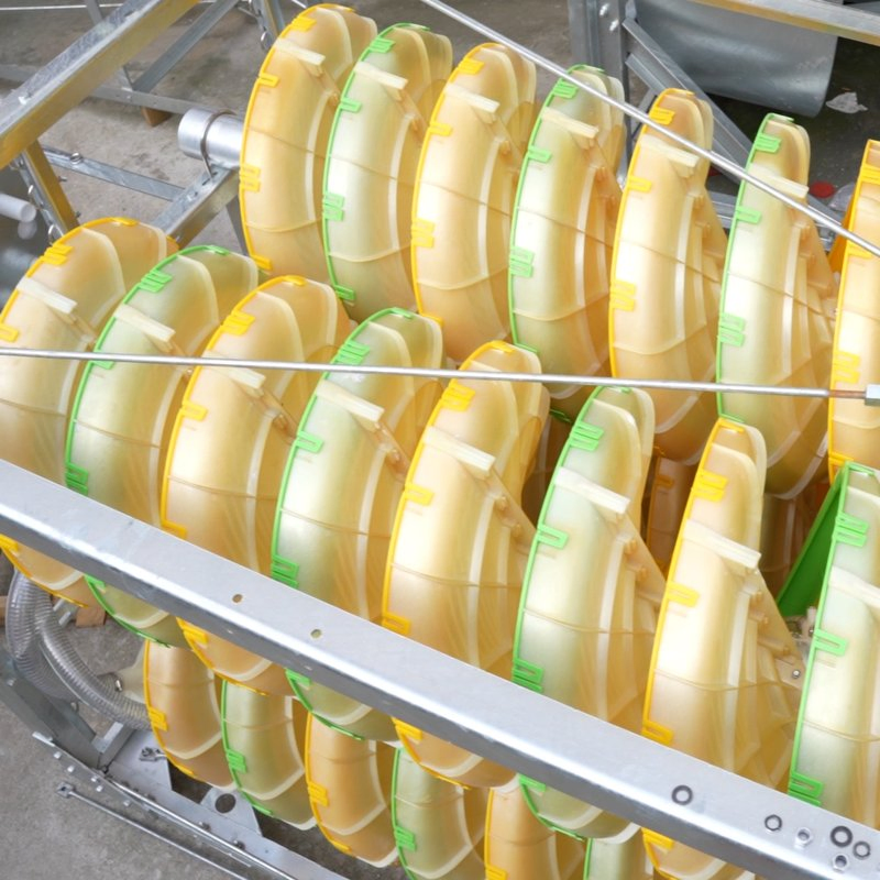 Heavy-Duty Spiral Conveyor System with Advanced Gravity Chute Technology