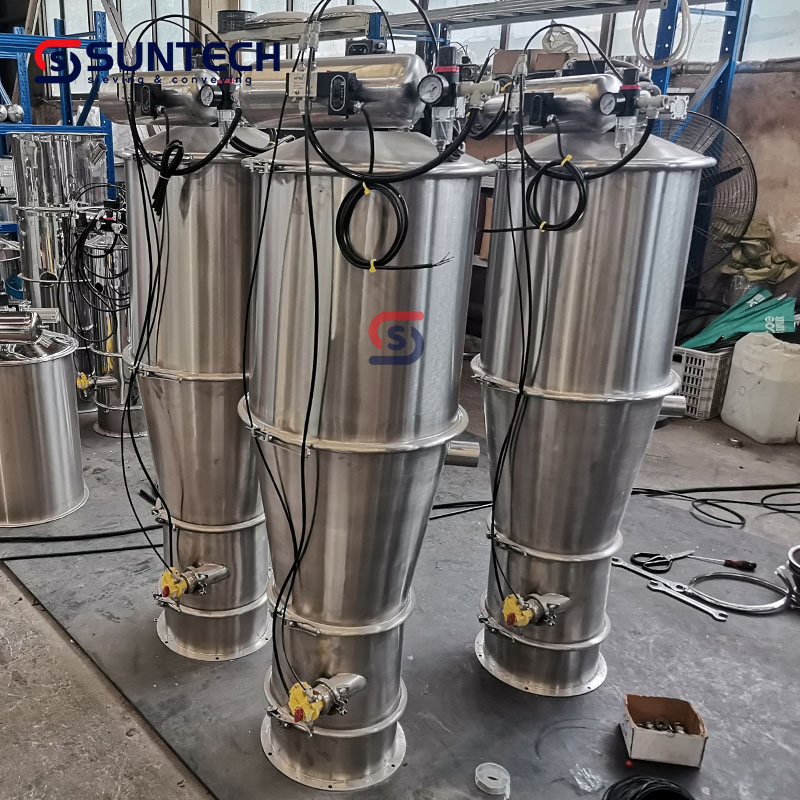 Effortless Grain Powder Vertical Lift Vacuum Conveyor System