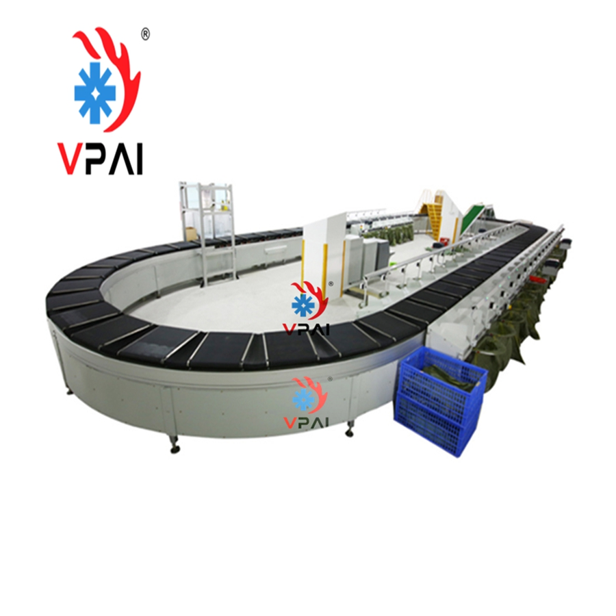 Smart Parcels Dws Scanning Conveyor Sorting System for Logistic Boxes Conveying