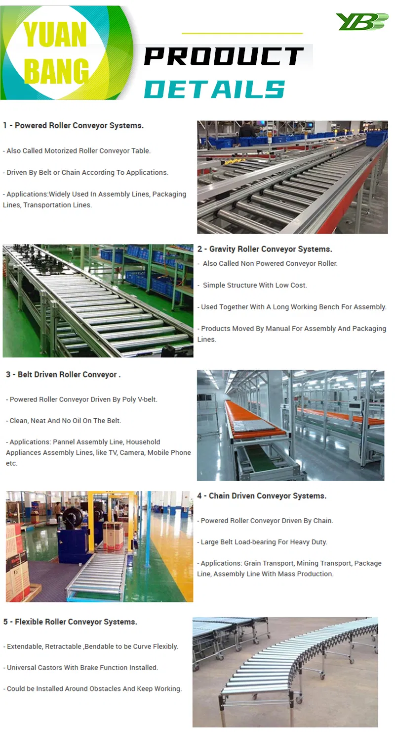 Roller Conveyor Detail 1