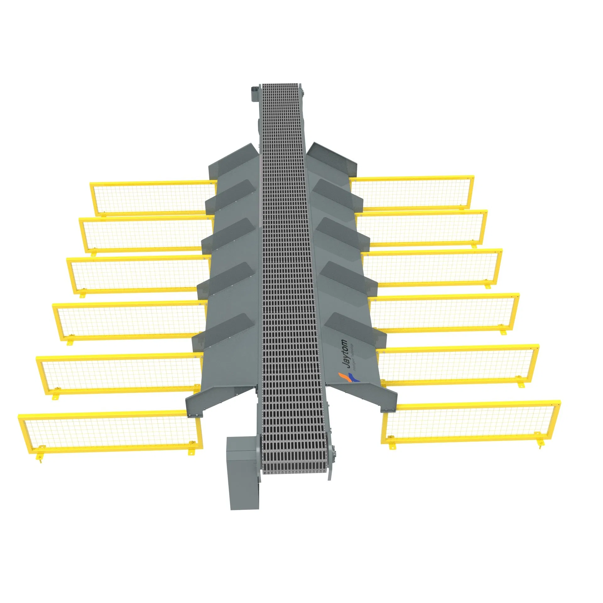 High - Speed Flat Belt Conveyor Warehouse Equipment Conveyor System Sorting Machine for Express Sorting Center Dws