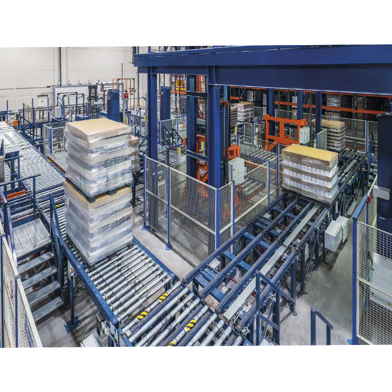 New Heavy Duty Stainless Steel Belt Powered Roller Conveyor Pallet Transport System with 250kg Max Load for Food &amp; Beverage