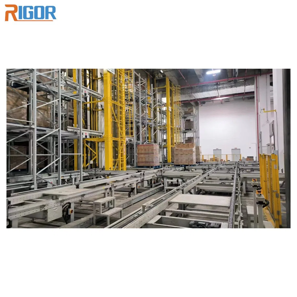 High-Efficiency Vertical Lift System for Enhanced Factory Output