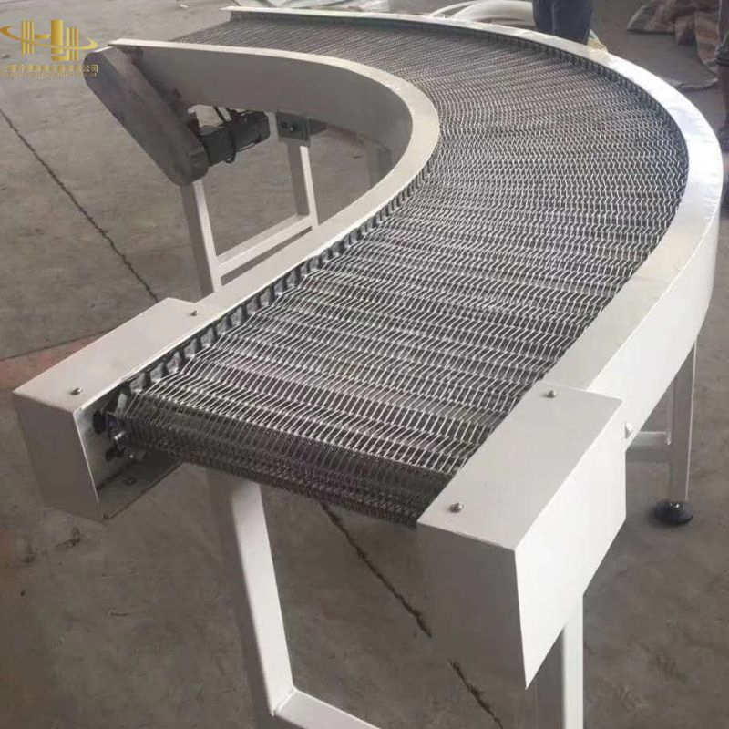 Durable Stainless Steel Belt Conveyor System with Corrosion Resistance for Food Processing