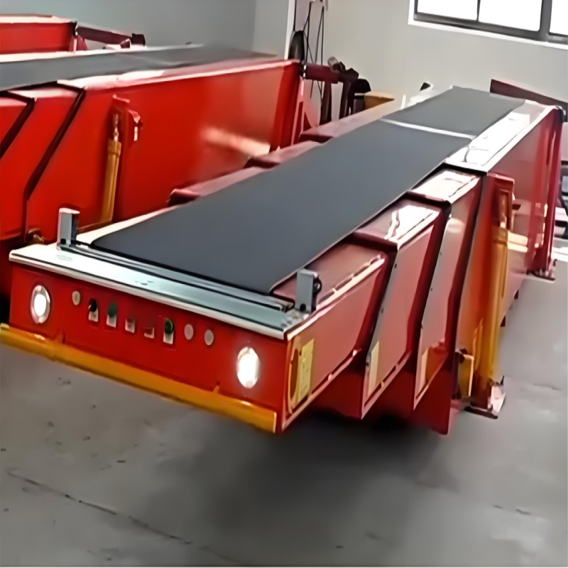 Efficient Telescopic Loading and Unloading Conveyor System for Trucks