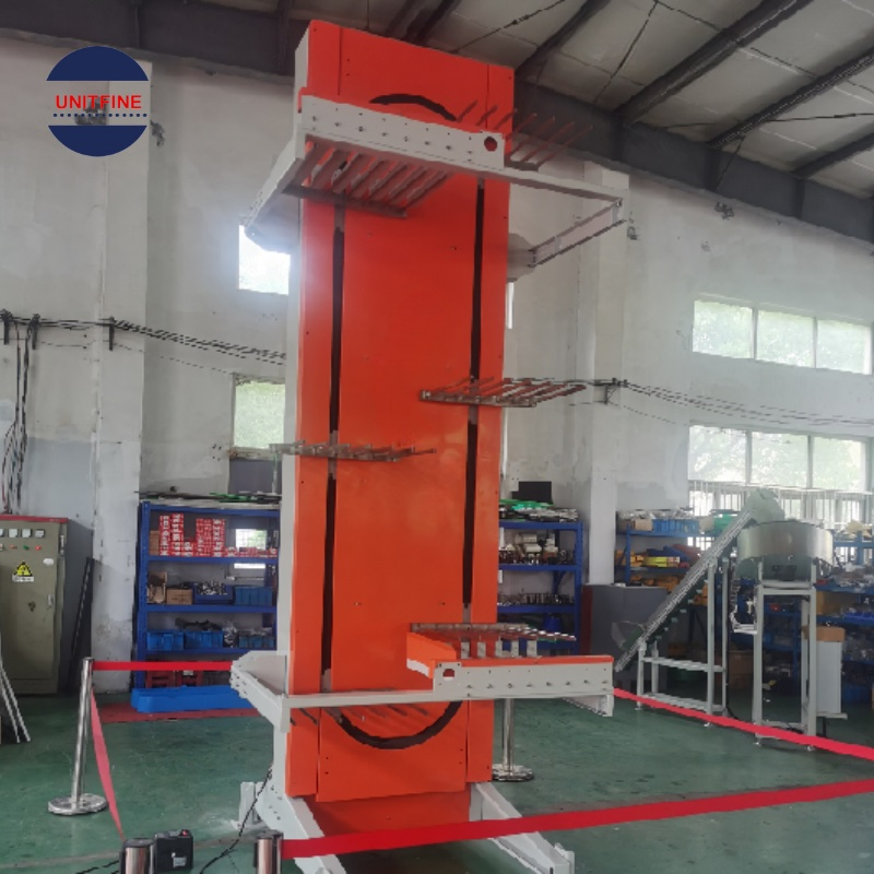 Smart Fork Type Material Handling System with PLC Control
