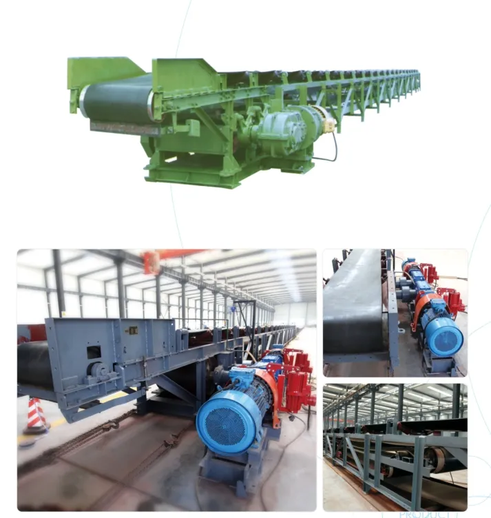 Advanced Inclined Belt Conveyor System for Efficient Coal Mining Operations