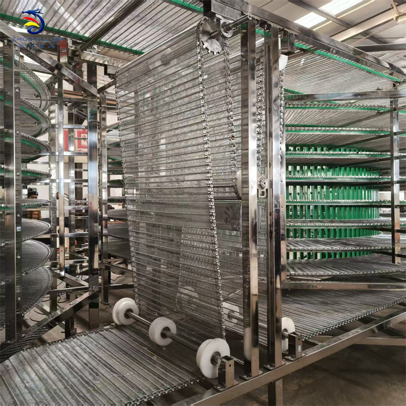 Certified Spiral Lift Conveyor Compliant Vertical System for Pharma, Food &amp; Aerospace Logistics