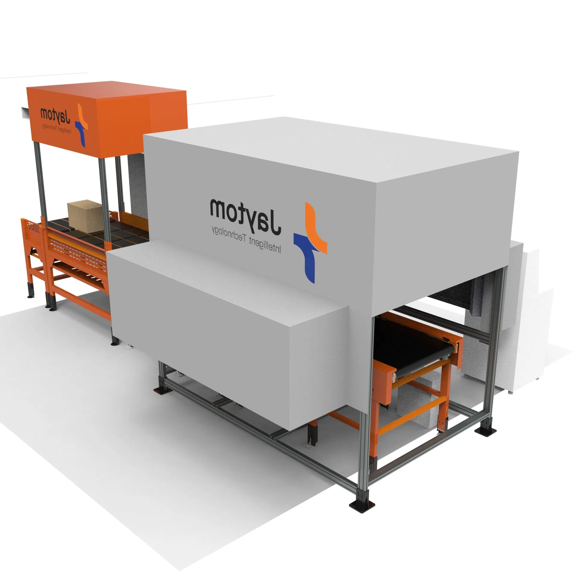 Smooth-Belt Modular Conveyor Sorting System for Logistics