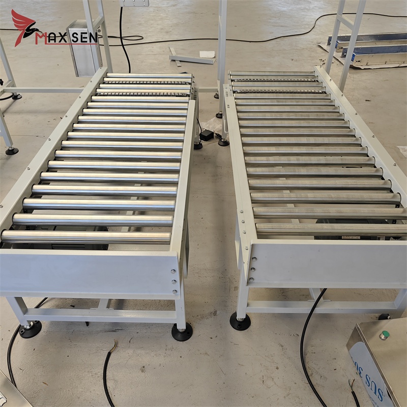 Maxsen Customized Finish Product Material Handling Packing Turning Roller Conveyor Machine for E-commerce Logistics