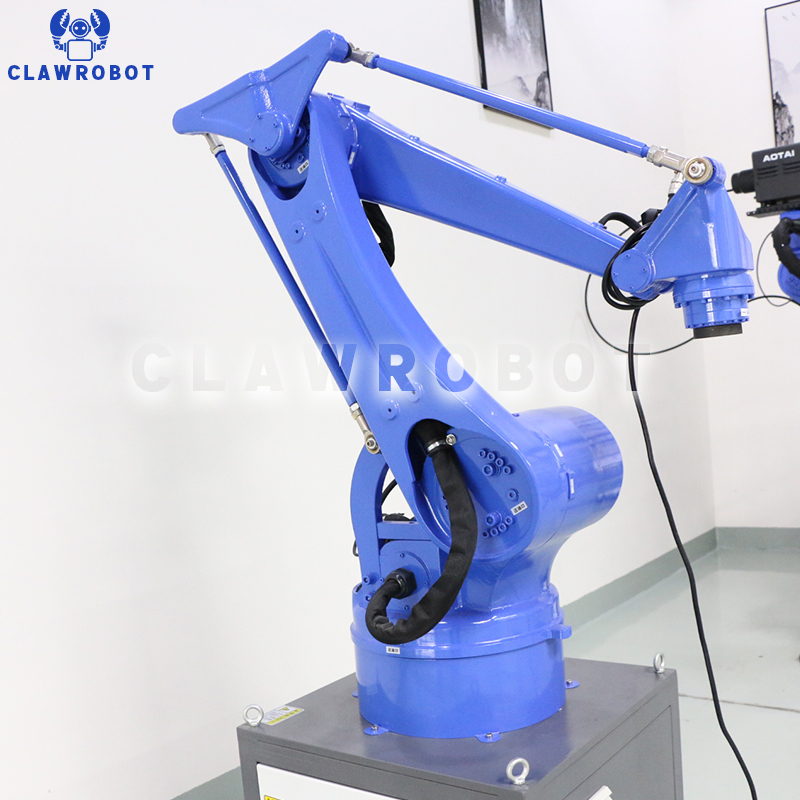 CLAWROBOT 15kg Press Line Robot 4 Axis Press Automation Loading Unloading Multi Machine Line Conveyor Integration robatic