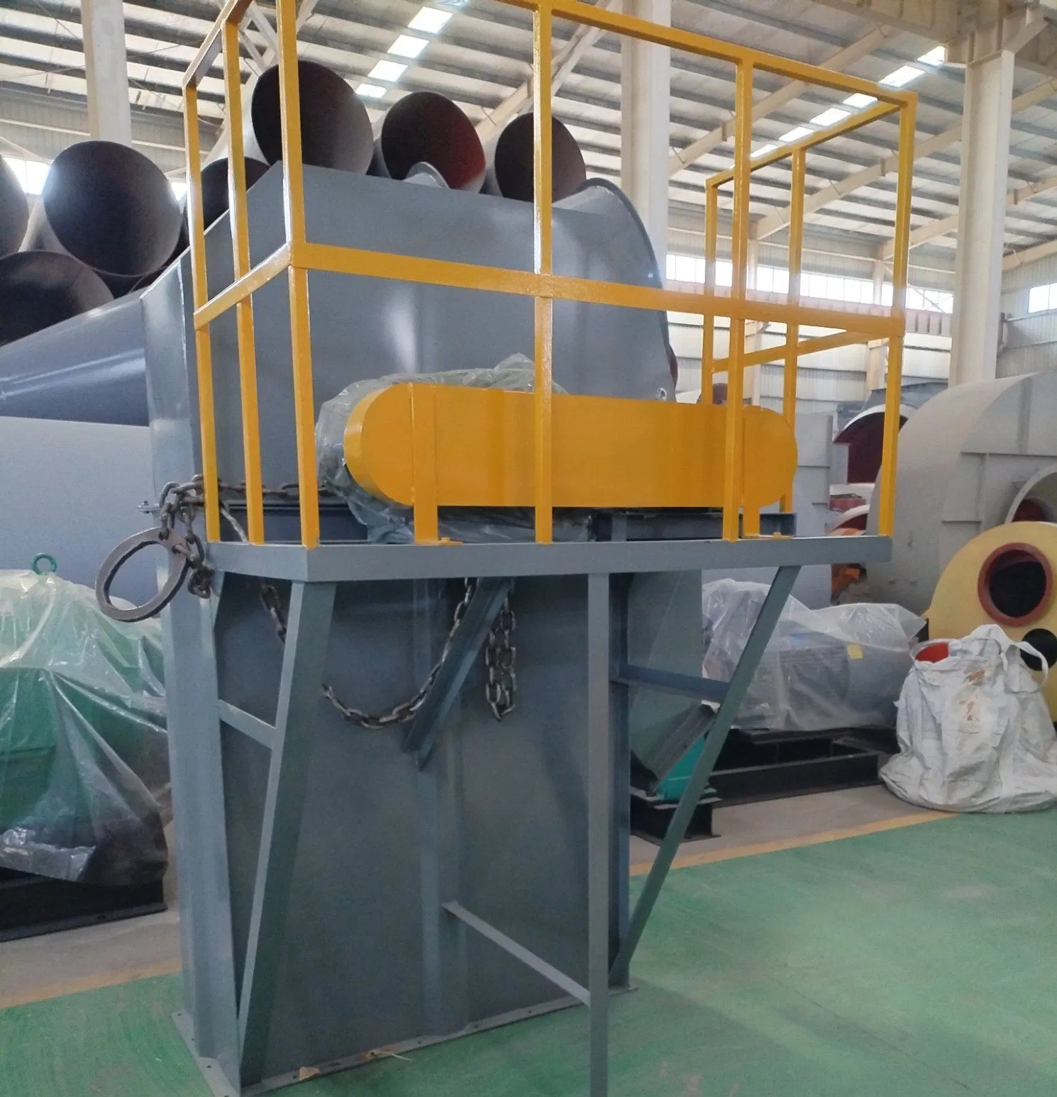 Industrial Vertical Lift Conveyor Automated Bucket Elevator System for Aggregate Plant