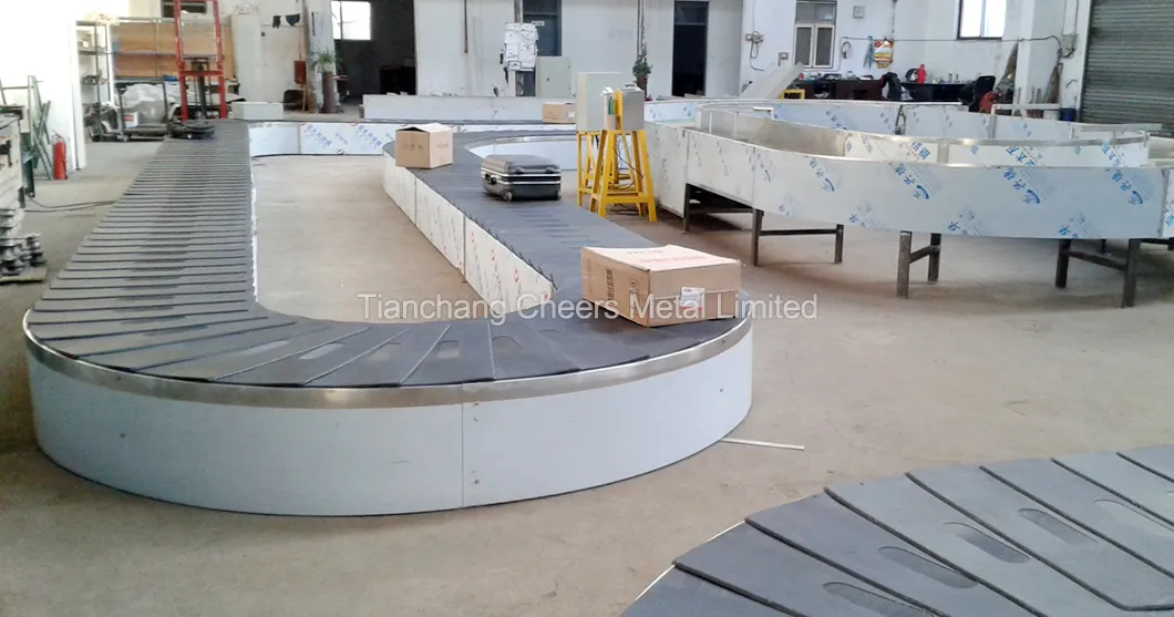 Airport Baggage Roller Conveyor Belt System 3