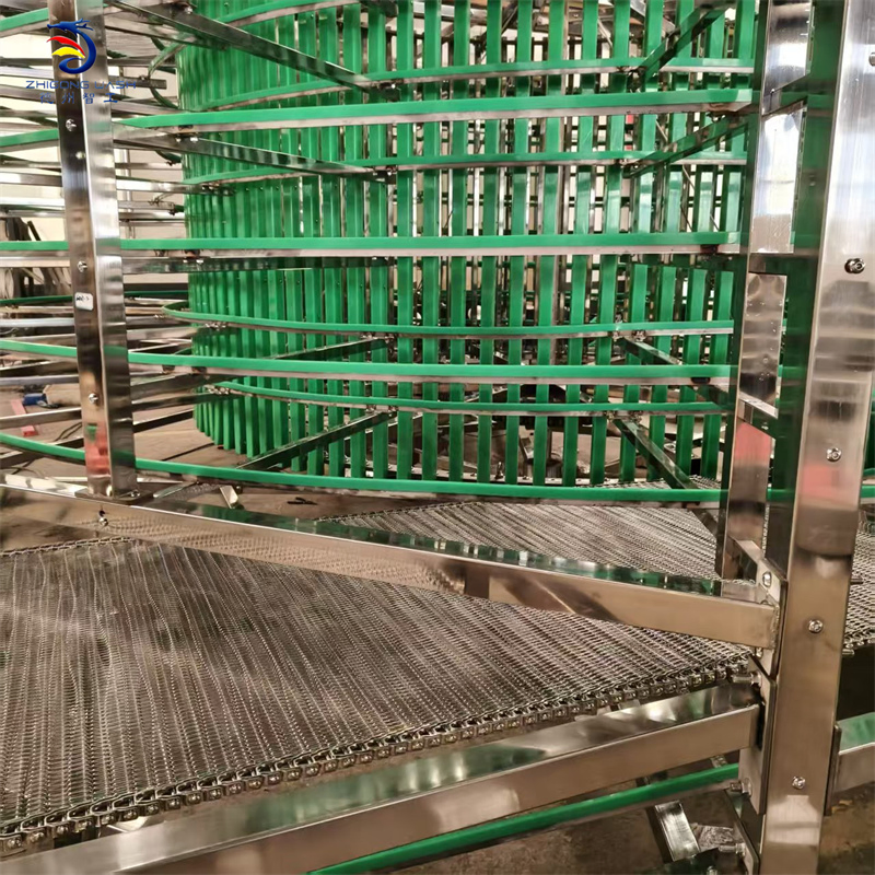 Certified Spiral Lift Conveyor Compliant Vertical System for Pharma, Food &amp; Aerospace Logistics