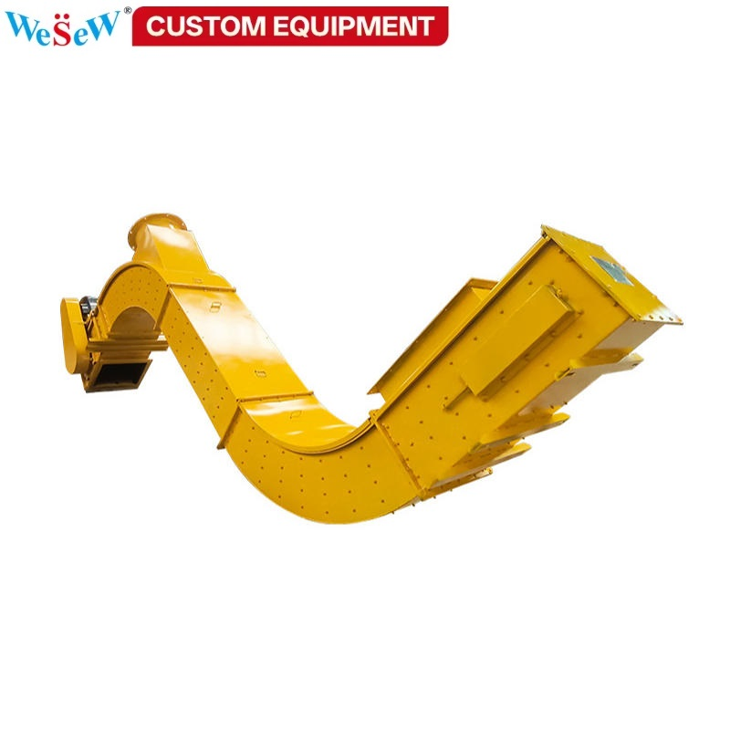 Dust-Free Tube Chain Conveyor System for Plastic Granules (PE/PP/PVC)