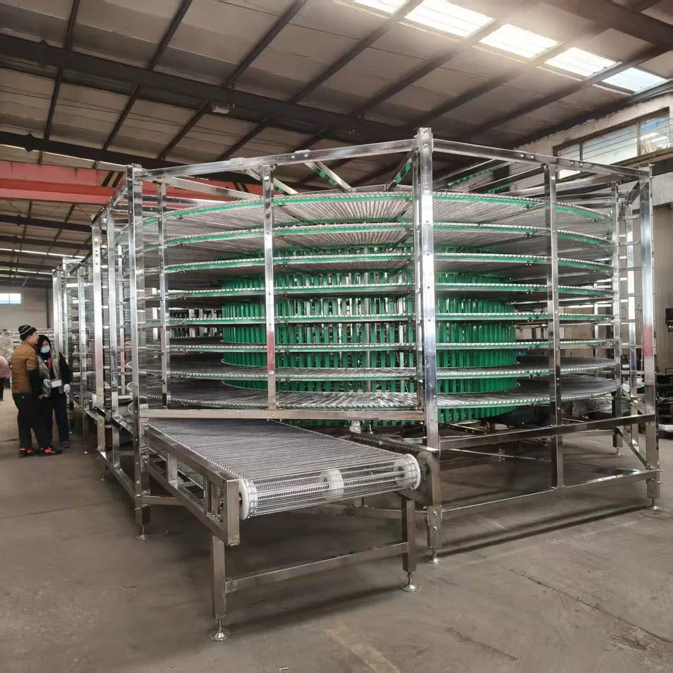 Double Helix Tower Conveyor