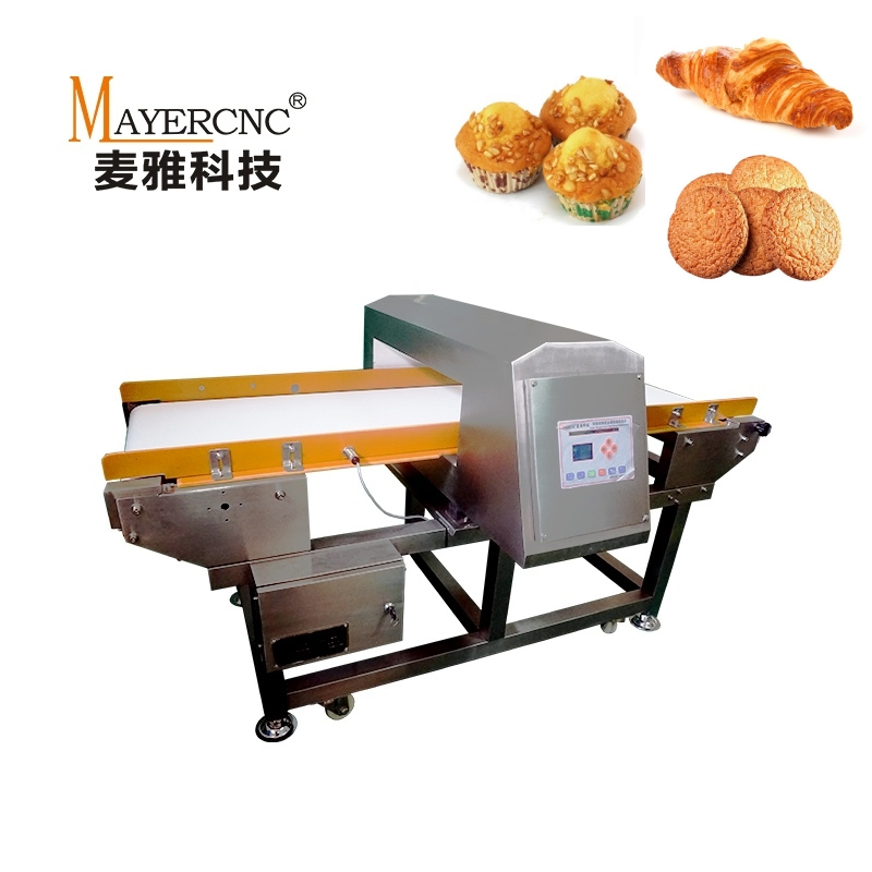 Advanced Industrial Conveyor Belt System for Metal Detection Safety