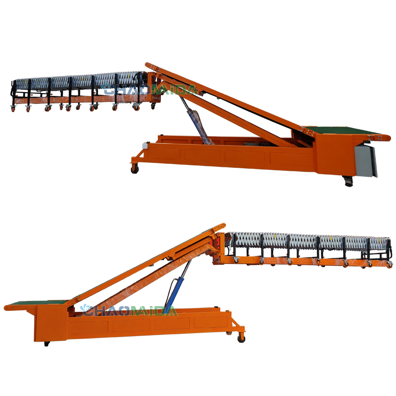 Automated Container Unloading Conveyor with Custom Lengths for Optimal Cargo Flow in E-commerce Fulfillment Centers