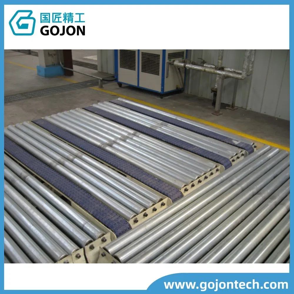 Noise-Cancelling High-Accuracy Steel Roller Conveyor Portable Gravity Roller Conveyor System for Flexible Workshop Application