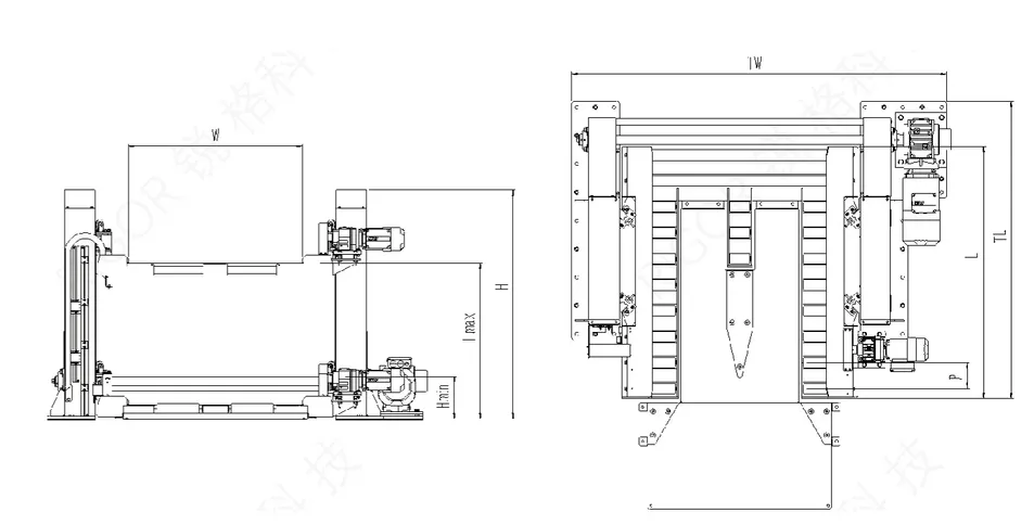 High-Performance Lifting System Advanced Vertical Pallet Conveyor System for Streamlined Warehousing