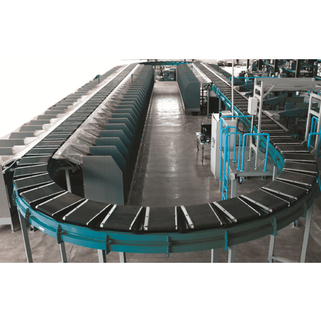 Warehouse Automation Loop Cross Belt Parcel Sorting Conveyor | Smart DWS Sort Parcel Line for Express &amp; E-commerce