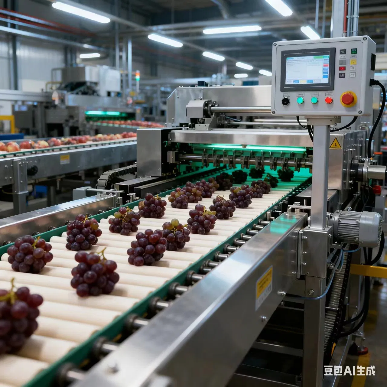 Smart Module Conveyor with High-Speed Fruit Sorting Features