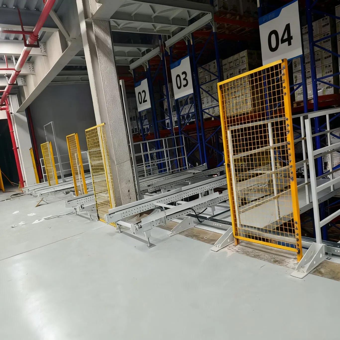 Vertical Conveyor System for Automated Warehouse as/RS Storage Material Handling